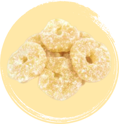 FRUTAS CRISTALIZADAS